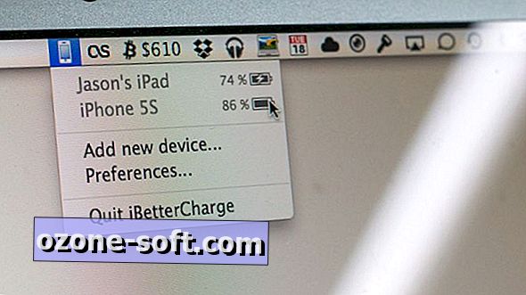 „iBetterCharge“ stebi „iOS“ įrenginio akumuliatoriaus lygį iš „Mac“ none Windows 7/8/10 Mac OS