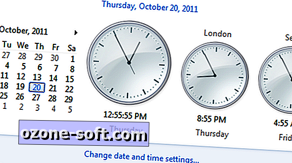 Cách thêm đồng hồ thế giới vào Windows 7