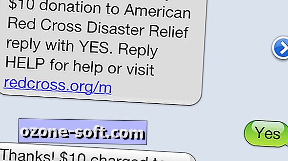 Slik skriver du en $ 10-donasjon til Røde Kors for Sandy katastrofehjelp