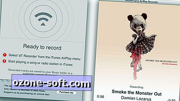 Kopírování skladeb z rádia iTunes pomocí přehrávače AirPlay Recorder