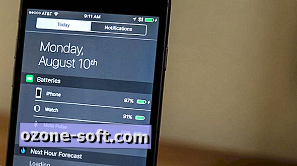 Sledujte procento baterie z Centra oznámení v systému iOS 9