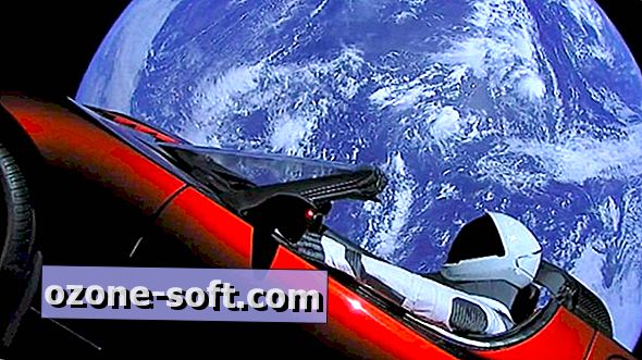 Sådan sporer Elon Musks Tesla Roadster gennem rummet