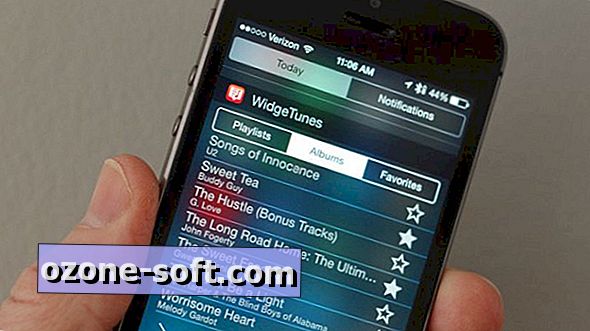 Spela iTunes-musik med widgeten för iPhone Notification Center