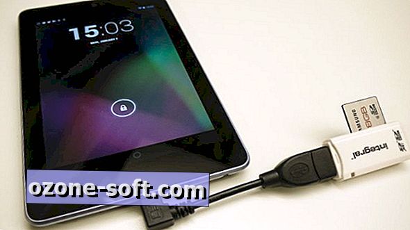 Как да прехвърляте файлове от SD карта в Nexus 7